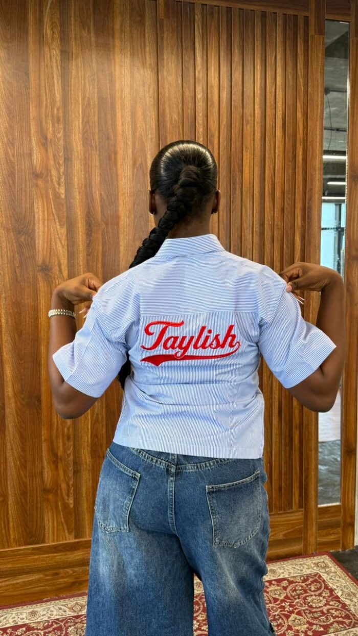 TAYLISH Signature Stripe Shirt - Image 2